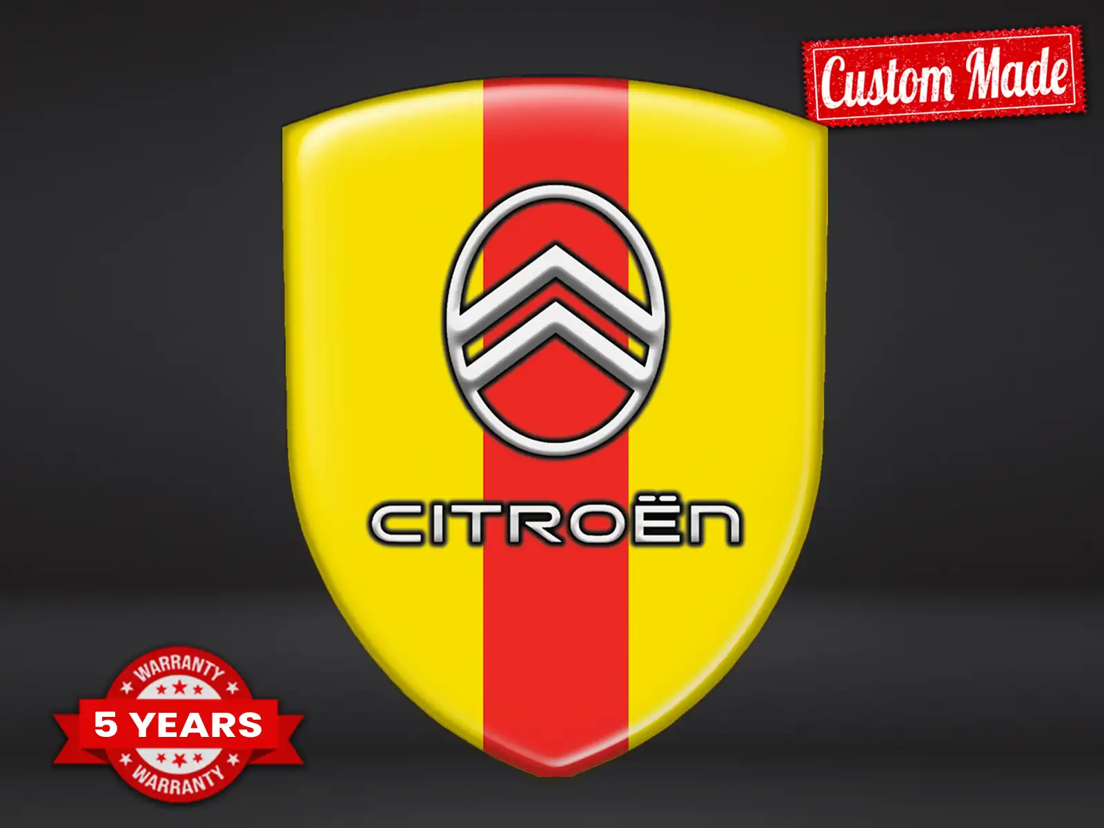 Citroen Pegatina Relieve Coche Estilo Universal Estrella